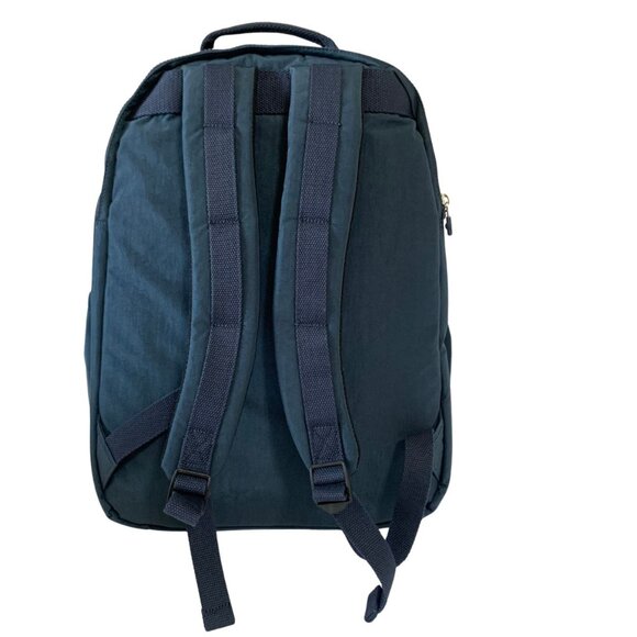 Vintage brand new Extra Large 47cm xl 17" Laptop Kipling Seoul Backpack Blue - Picture 2 of 7